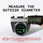 Monstrum Rubberized Flip-Up Scope Lens Covers