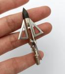 6-Pack 100 Grain 4-Blade Hybrid Broadheads