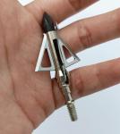 6-Pack 100 Grain 4-Blade Hybrid Broadheads