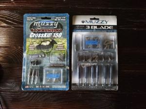 Muzzy 3 Blade Screw-In Broadhead, 125/150 Grain
