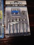Muzzy 3 Blade Screw-In Broadhead, 125/150 Grain