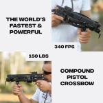 Ballista BAT Mini Reverse Draw Crossbow - 340 fps