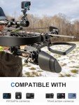 Adjustable Crossbow Scope Camera Mount for GoPro