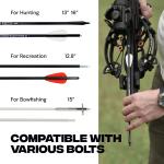 BALLISTA BAT Reverse Draw Crossbow, 340fps, 150lbs