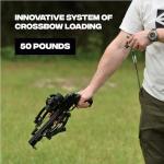 BAT Reverse Draw Mini Crossbow Hunting Bundle