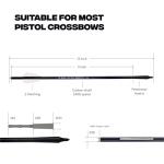 BAT Reverse Draw Mini Crossbow Hunting Bundle