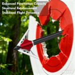 100 Grain Stainless Steel Hunting Broadheads - 6 Pack