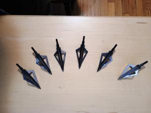 Broadheads for Reverse Draw Crossbows