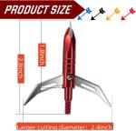 100 Grain Hunting Broadheads – 12 Pack