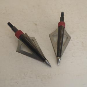 3-Blade Fixed-Blade Broadheads - Set of 2