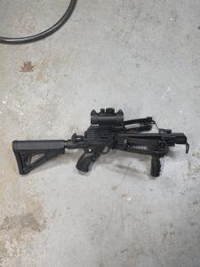 Ballista BAT Reverse Draw Crossbow 340fps, 150lbs