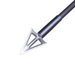Premium 100 Grain Stainless Steel Broadheads 6-Pack