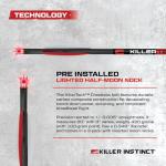 Killer Instinct Lighted 20-Inch Crossbow Bolts 3-Pack