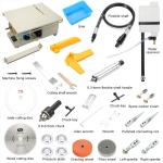 Lapidary Equipment DIY Jewelry Lapidary Saw for Cutting Rocks, 110V Mini Tabl...