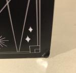 Def Leppard Autographed Diamond Star Halos  LP Signed 12x12 CORNER DAMAGE