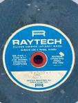 NOB - RAYTECH SILIICON  CARBIDE LAPIDARY 8" WHEEL C220 SPEC C 3100 RPM Max.