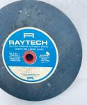 NOB - RAYTECH SILIICON  CARBIDE LAPIDARY 8" WHEEL C220 SPEC C 3100 RPM Max.
