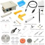 Lapidary Equipment DIY Jewelry Lapidary Mini Table Saw Right Bench 110V 350W