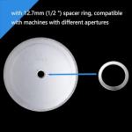 ChilternCasa 150mm 6" Lapidary Saw Blade,0.5mm Super Thin Diamond Rock Saws 5/8" Arbor Cutting Trim Tools for Gemstone Stone Tiles Porcelain