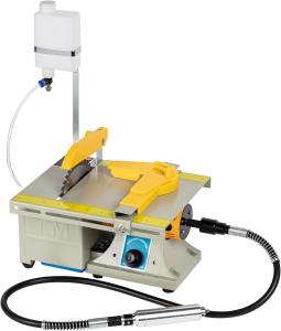 Jewelry Lapidary Saw for Cutting Rocks DIY Equipment, Left Benchtop 