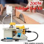 Jewelry Lapidary Saw for Cutting Rocks DIY Equipment, Left Benchtop 