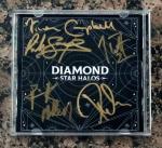 DEF LEPPARD Signed ✎ DIAMOND STAR HALOS CD with Autographed ✎ Insert