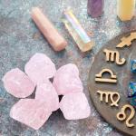 6PCS Rose Quartz Raw Crystals for Reiki Healing