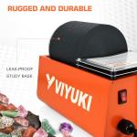 VIYUKI Professional Electric Rock Stone Tumbler Kit 3LB Rock Polisher - Complete Rock Tumbler Kit with Durable Tumbler, Rocks, Grit, Educational Stem Science Kit