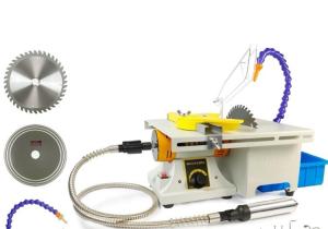 Equipment DIY Jewelry Lapidary Saw for Cutting Rocks Mini Table Saws Benchtop 