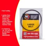 MJR Tumblers Rock Tumbling Belt for Models 15p, 20p, 25p, 30p, 40p, Triple 6p, Dual 10p