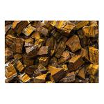 GEMHUB 1 lb Gold Tiger Eye AAA Grade Rough Stones from South Africa - Raw Bulk Natural Crystals for Tumbling, Cabbing, Cutting, Lapidary, Reiki, Wicca and Energy Crystal Healing (2)