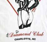 Vintage 90s Diamond Club Charlotte NC Strip Club T Shirt Single Stitch XL