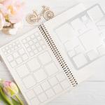 Metal Square Circle Stencils, Round Tracers Drawing Template for Artists, Lapidary, Cabochons, Geometric Ruler, Jewelry (Shape2)