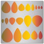 GORGECRAFT 6.3 Inch Jewelry Metal Stencils Stainless Steel Shape Earring Teardrops Cutouts Stencil Lapidary Cabochons Template Tear Drop Stencils for Teardrop Jewelry Making DIY Earrings Crafts