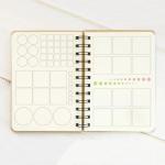 Metal Square Circle Stencils, Round Tracers Drawing Template for Artists, Lapidary, Cabochons, Geometric Ruler, Jewelry (Shape2)