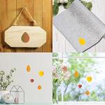 GORGECRAFT 6.3 Inch Jewelry Metal Stencils Stainless Steel Shape Earring Teardrops Cutouts Stencil Lapidary Cabochons Template Tear Drop Stencils for Teardrop Jewelry Making DIY Earrings Crafts