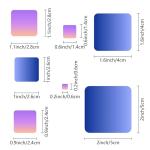 GORGECRAFT 16cm Metal Square Template Stencil for Isometric Drawing, Art Tool, Lapidary Cabochons, Geometric Ruler, Jewelry Templates for Drawing, Engraving, Pyrography