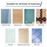 GORGECRAFT 16cm Metal Square Template Stencil for Isometric Drawing, Art Tool, Lapidary Cabochons, Geometric Ruler, Jewelry Templates for Drawing, Engraving, Pyrography