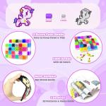 Fuse Beads Kit - 48 Colors 5mm Fuse Beads Set with Pegboards, Ironing Papers ...