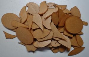 WRG- Clear Acrylic Designer Shapes - Cabochon Template Cutouts 2 Ounces