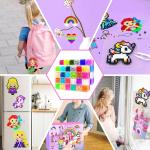 Fuse Beads Kit - 48 Colors 5mm Fuse Beads Set with Pegboards, Ironing Papers ...