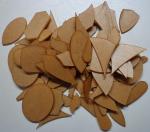 WRG- Clear Acrylic Designer Shapes - Cabochon Template Cutouts 2 Ounces