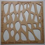 WRG- Cabochon Templates - Full Set of 18 Clear Acrylic Designer Shapes