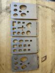 Rock’s compact aluminum lapidary templates used for making cabochons