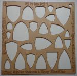 WRG- Cabochon Templates - Full Set of 18 Clear Acrylic Designer Shapes