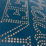 Magic Flock Plus Rhinestone Template Stencil - 12"x8" 3 Sheets with... 