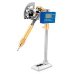 GXFCHYL High Precision Digital Display Angle Manipulator Gem Faceting Machine Mast Faceting Equipment Height Adjustable W/Locator for Jewel Jade Gemstones Polishing