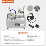 GEYOPMID 110V 180W Gem Faceting Machine, 3000RPM Jade Grinding Polishing Tool for Jewelry Stone Angle Trimming, Gemstone Polisher