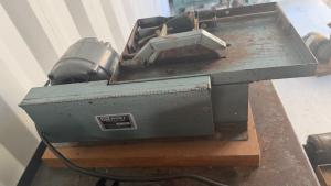 Raytech 6 inch saw L-6S with motor and mounting base Lapidary Trim Saw Works