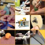 Lapidary Equipment DIY Jewelry Polishing Bench Buffer Mini Grinding Machine